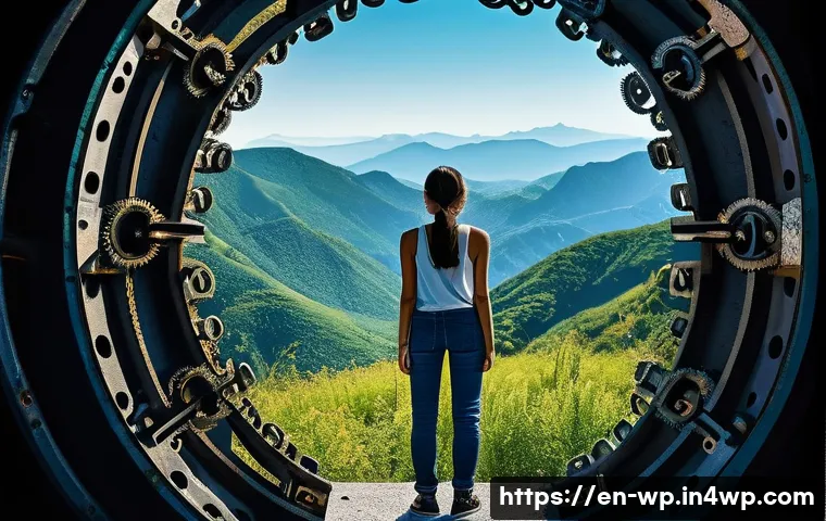 관점 전환 훈련을 위한 지속적인 자기 개발 - **"Unlocking a Fresh Perspective"**
    A gender-neutral figure, appearing as a young adult dressed ...